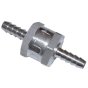 Inline Non Return Valve 6mm Tails Aluminium