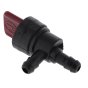 90 Degree Plastic ON/OFF Inline Fuel Tap