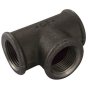 Malleable Iron Equal Tee 3/4" BSP, Sold Individually