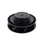 CentaFlow Wind Powered Rotary Ventilator (Black) - 220mm x 220mm