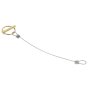 8mm Lynch Pin with Plastic Coated Cable
