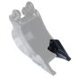 Side Cutter Bucket Tooth for Kubota K2 Digger - Twin Strap Type