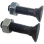 M12 x 50mm Plough Bolt Kit (2 Bolts/Nuts)