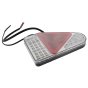 10-30v LED Slimline Rear Combi Lamp Vertical Left Hand