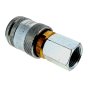 Coupling 1/2" BSP Female Taper for Industrial Applications