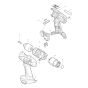 Makita 8391D Drill Assembly