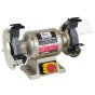 6.0" Professional Bench Grinder 230V c/w 2x Grinding Wheels & Wire Wheel