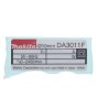 Name Plate for Makita DA3011f Angle Drill - 850090-1