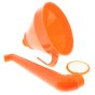 Plastic Funnel 7" Round Angled with Filter Gauze for Pouring Liquids