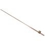 3/8" x 4ft Ground / Earth Rod Complete with Connector Clamp