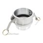 3" BSPT Male Camlock Coupling Type B Aluminium