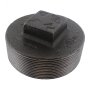 Square Headed Plug 3" BSP - Malleable Iron