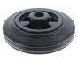 6" Rubber Castor Wheel Only w/ Roller Bearing Centres