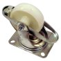 3" Braked Nylon Swivel Castor Wheel & Brake, Plate Size: 130 x 102mm