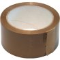 Parcel Tape Brown 48mm x 66m Roll for Sealing Packages and Packing Boxes