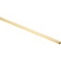 Broom / Mop Wooden Handle - 48" x 15/16" Dia. / 1.2m x 23.8mm Dia.