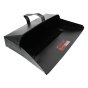 Dustpan Metal Hooded with Handle for Heavy-Duty Cleaning