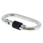 Karabiner Steel Screw-Locking Alloy Steel Minimum Breaking Strength 25kN