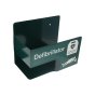 Defibrillator Wall Bracket Easy Accessible and Visible for All AED Units - H23cm x W14cm x D18cm