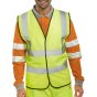 Hi-Vis Waistcoat Saturn Yellow