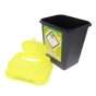 Sharps Bin Self Activating Inner Flap Ensures Safe Disposal 4.0L Capacity