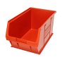 Red Plastic Wall Panel Storage Bins Size 5 - Pack of 10