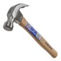 Claw Hammer Hickory Shaft 454g (16oz) - Faithfull FA054-16SH