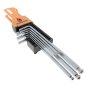 Allen Key Set Long Arm - Metric 9 Piece Set