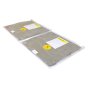 Clay Plug Rugs Watertight Drain Covers 45cm X 45cm - 2 Pack
