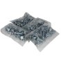 1/4" UNF x 1" Zinc Plated 8.8 HT Setscrews 200 Pack