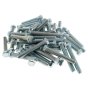 3/8" UNF x 2 1/2" Zinc Plated 8.8 HT Setscrews 50 Pack