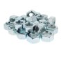 Metric Steel Nuts, Zinc Plated Size: M20 - Pack of 25