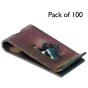 U Nuts, Zinc Plated, Size No. 10, Pack of 100