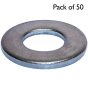 From A Stainless Steel Washers, I.D. 24 mm (Heavy Duty) - Pack of 50