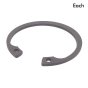 Internal Circlip 43mm Self Colour Metal - DIN 472 Fastener