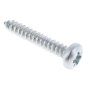 Self Tapper / Tapping Screws, Pan Head - Size: 8, Length: 1", Pack of 1000