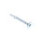 Winged Tip CSK Self Drilling Screws 4.8 x 38 (5mm Thick) - Pack of 200