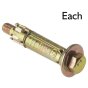 Shield Anchor - Loose Bolt, Size: M16 x 30 (Hole Size:24mm) - Each