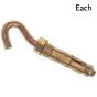 Shield Anchor - Hook Bolt, Size: M10 (Hole Size 16mm) - Sold Individually