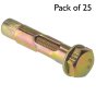 Sleeve Anchor - Loose Bolt, Size: M12 x 100 - Pack of 25