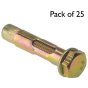 Sleeve Anchor - Loose Bolt, Size: M12 x 100 - Pack of 25