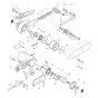 Makita 9030 Belt Sander Assembly