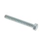 M5 x 40mm Zinc Plated 8.8 HT DIN 933 Setscrews - 200 Pack