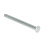 M5 x 50mm Zinc Plated 8.8 HT DIN 933 Setscrews 100 Pack