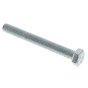 M8 x 70 mm Zinc Plated 8.8 HT DIN 933 Setscrews - Pack of 100