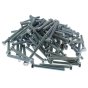 M8 x 70 mm Zinc Plated 8.8 HT DIN 933 Setscrews - Pack of 100