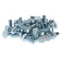 M12 x 25mm Zinc Plated 8.8 HT DIN 933 Setscrews - Pack of 50