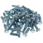 M12 x 35mm Zinc Plated 8.8 HT DIN 933 Setscrews - 50 Pack