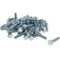 M12 x 50mm Zinc Plated 8.8 HT DIN 933 Setscrews 50 Pack