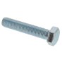 M14 x 70mm Zinc Plated 8.8 HT DIN 933 Setscrews - 25 Pack